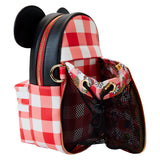 Loungefly Disney Minnie Mouse Picnic Blanket Cup Holder Crossbody Bag