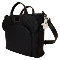 Loungefly Disney Mickey Mouse Checkered Texture Convertible Backpack & Tote Bag