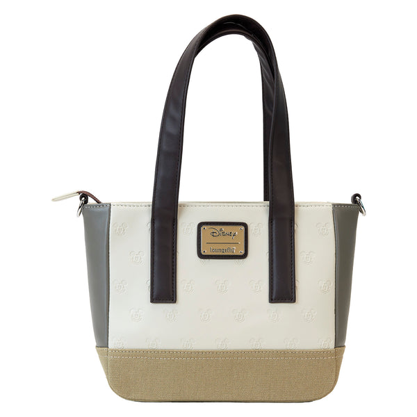 Loungefly Disney Mickey & Friends Canvas Mini Tote Crossbody Bag