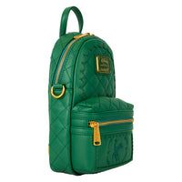 Loungefly Disney Bambi Quilted Texture Convertible Sling Crossbody Bag with Coin Bag