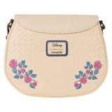 Loungefly Disney Sleeping Beauty Princess Aurora & Prince Phillip Floral Crossbody Bag