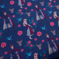 Loungefly Disney Sleeping Beauty Princess Aurora & Prince Phillip Floral Crossbody Bag