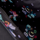 Loungefly Disney Alice in Wonderland Cheshire Cat Tulgey Wood Crossbody Bag