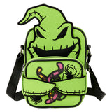 Loungefly Disney The Nightmare Before Christmas Oogie Boogie Glow Crossbuddies® Cosplay Crossbody Bag with Coin Bag