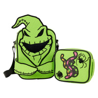 Loungefly Disney The Nightmare Before Christmas Oogie Boogie Glow Crossbuddies® Cosplay Crossbody Bag with Coin Bag