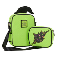 Loungefly Disney The Nightmare Before Christmas Oogie Boogie Glow Crossbuddies® Cosplay Crossbody Bag with Coin Bag