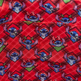 Loungefly Disney Lilo & Stitch Holiday Tote Pin Trader Crossbody Bag