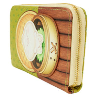 Loungefly Disney Pixar Shorts Bao Bamboo Steamer Basket Zip Around Wallet