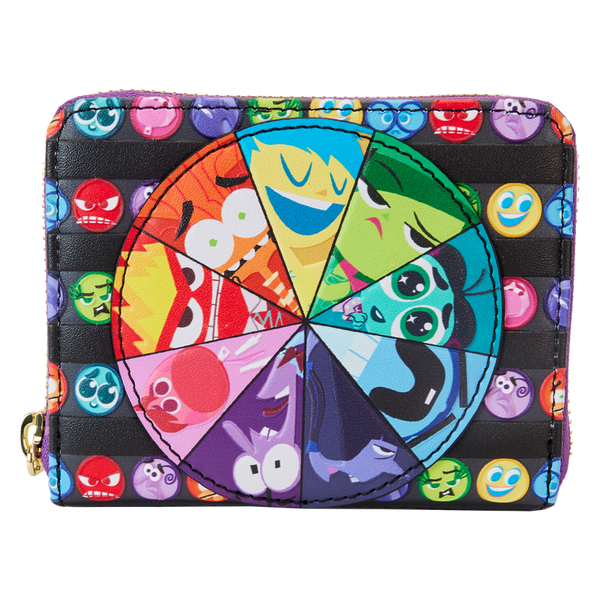 Loungefly Pixar Inside Out 2 Core Memories Zip Around Wallet