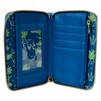 Loungefly Disney The Princess And The Frog 15th Anniversary Evening Star Glow Zip Around Wallet