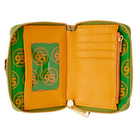 Loungefly Disney Pluto 95th Anniversary Plaid Zip Around Wallet