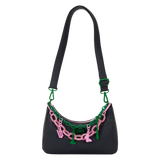 Loungefly Wicked: For Good Glinda & Elphaba Crossbody Bag with Charms