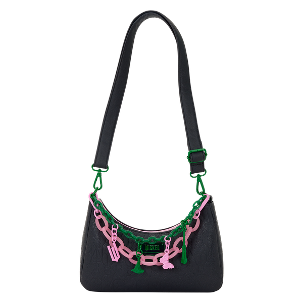 Loungefly Wicked: For Good Glinda & Elphaba Crossbody Bag with Charms