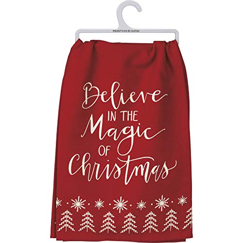 Primitives by Kathy The Magic Holiday Dish Towel