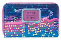 Loungefly Pixar Inside Out Control Panel Glow Zip Around Wallet